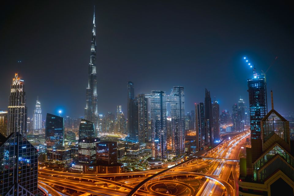 Demand for Dubai through the y