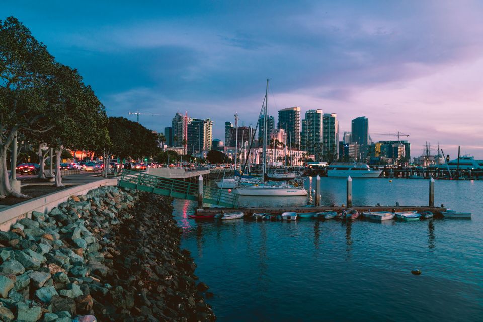 Demand for San Diego through t