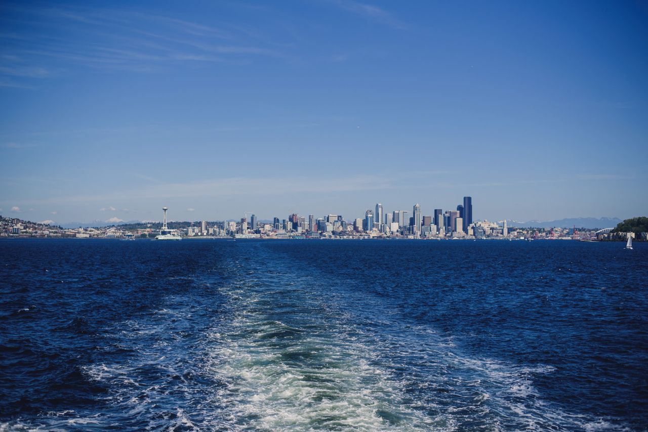 A day in Seattle in June