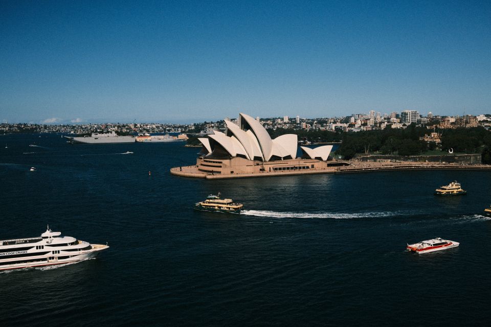 A day in Sydney in January