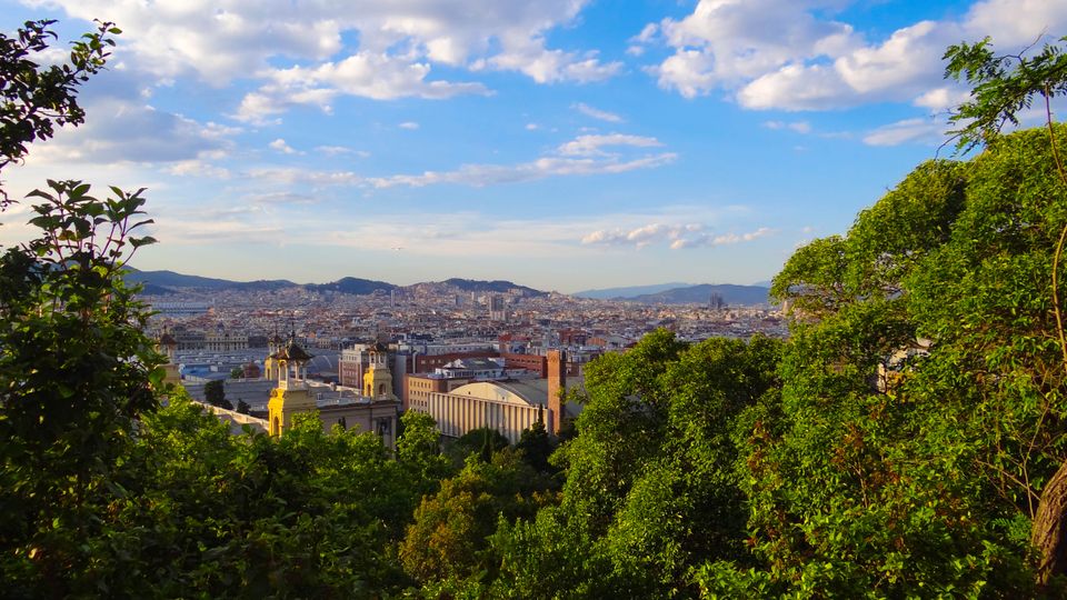 A day in Barcelona in May