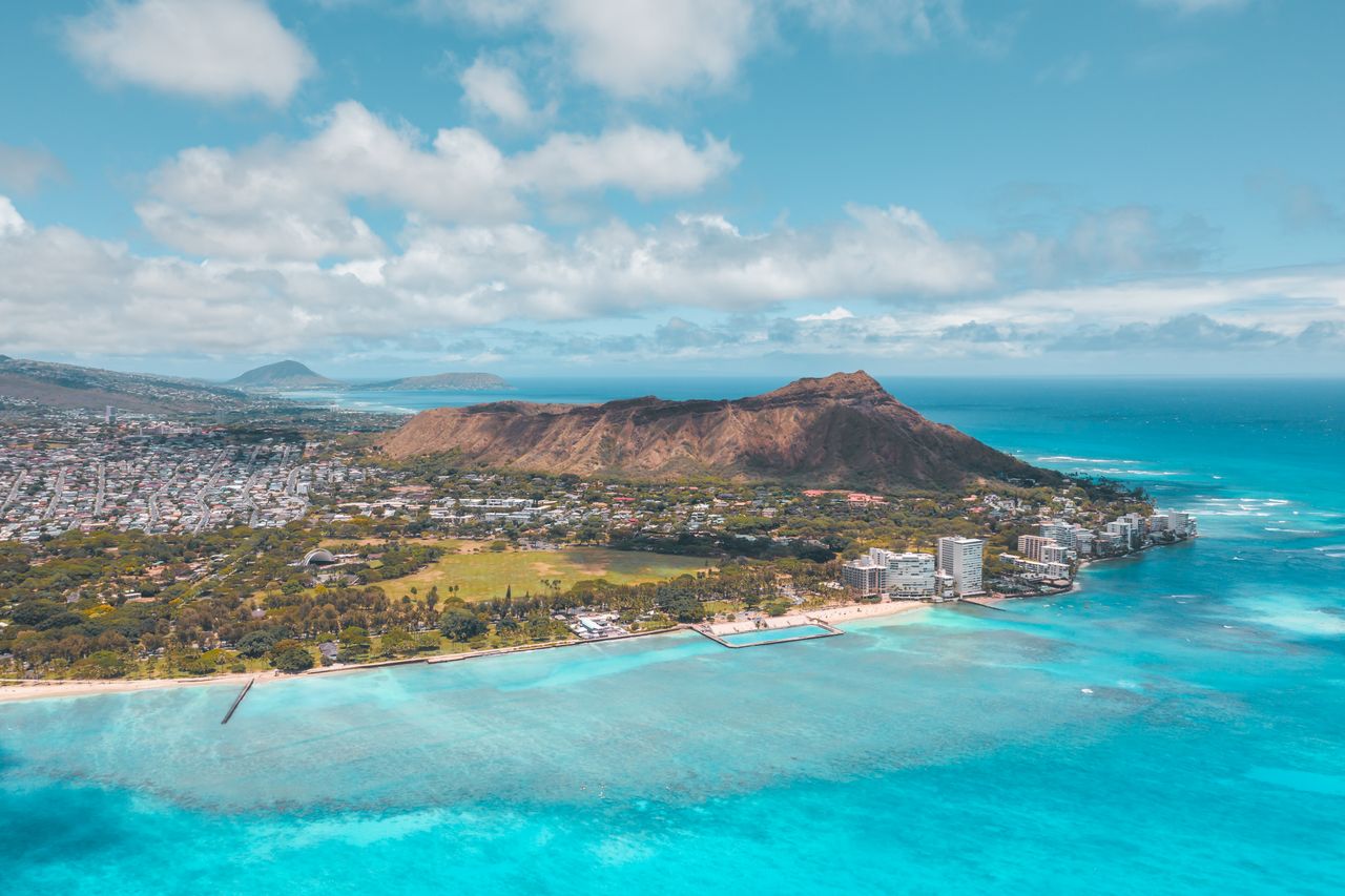Hawaii from Brisbane