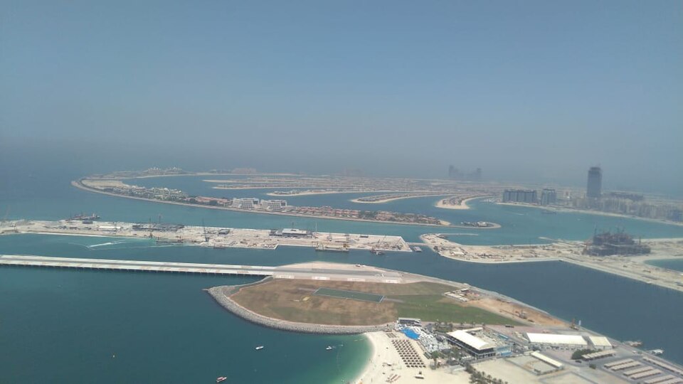Abu Dhabi hotel view