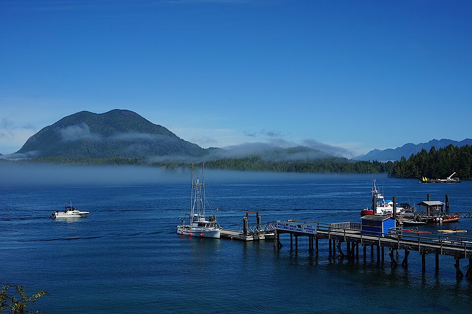 Fog is leaving Tofino