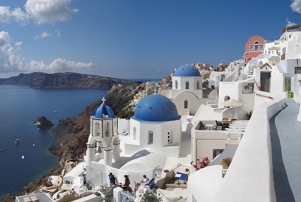 in Santorini